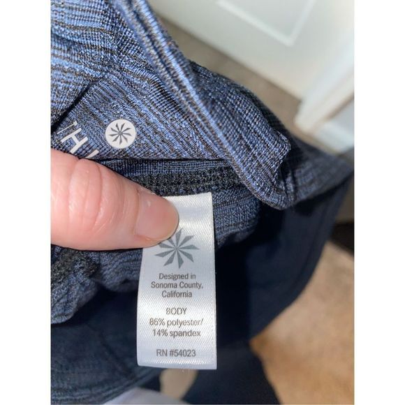 Athleta Navy Blue Leggings - Picture 6 of 7